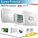 Alarme sans fil PROTEXIAL io et RTS Somfy - PACK PRO CONNECT