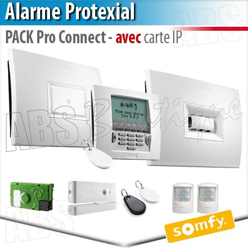 Alarme sans fil PROTEXIAL io et RTS - PACK PRO CONNECT