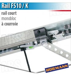 Rail moteur Hörmann - FS 10 / K - courroie - Monobloc