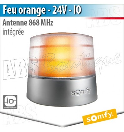 Feu de signalisation Somfy - MASTER PRO 24 V avec antenne io