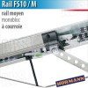 Rail moteur Hörmann - FS 10 / M - courroie - Monobloc