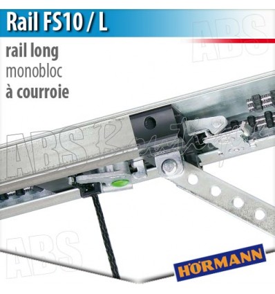 Rail moteur Hörmann - FS 10 / L - courroie - Monobloc