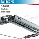 Rail moteur Hörmann - FS 2 / K - courroie - 2 parties