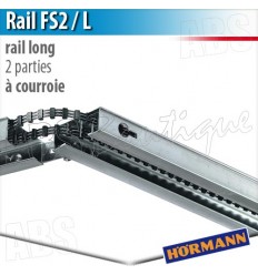 Rail moteur Hörmann - FS 2 / L - courroie - 2 parties