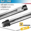 Rail moteur Somfy - L 2900 - chaîne haute performance - Monobloc