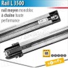 Rail moteur Somfy - L 3500 - chaîne haute performance - Monobloc