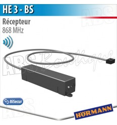 Récepteur HE 3 BS Hörmann 3 canaux - 868 MHz - BiSecur