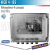  Récepteur HER 4 BS Hormann 4 canaux - 868 Mhz - BiSecur