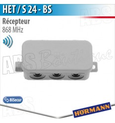  Récepteur Hörmann - HET/S 24 BS - 2 canaux - 868 MHz - BiSecur