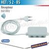  Récepteur Hörmann - HET/S 2 BS - 2 canaux - 868 MHz - BiSecur