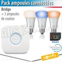 Pack Philips hue - Eclairage connecté compatible TaHoma