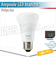 Ampoule blanche Philips hue E 27 - Eclairage connecté