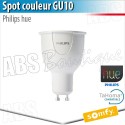 Spot couleur Philips hue GU 10 - Eclairage connecté