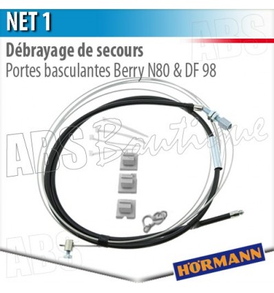 Débrayage de secours NET 1 Hörmann - Porte basculante Berry