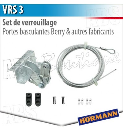 Set de verrouillage VRS 3 Hörmann - Portes basculantes Berry
