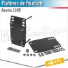 Platines de fixation motorisation portail batant - AXOVIA 220B - Somfy