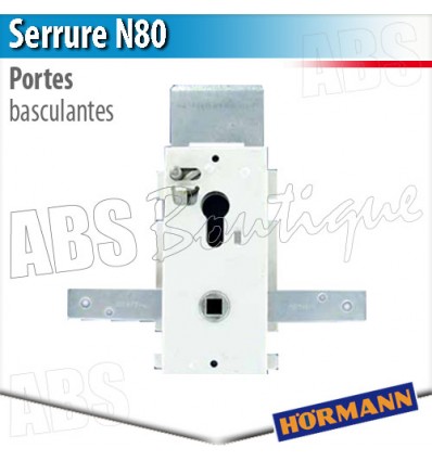 Serrure porte basculante Berry N80 Hörmann