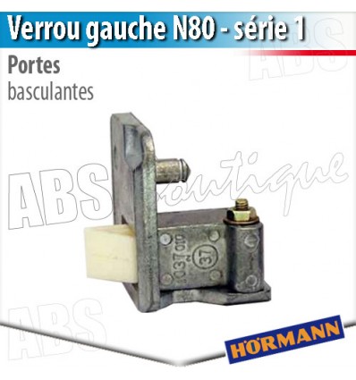 Verrou N80 gauche (série 1) Hörmann - Porte basculante Berry