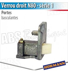 Verrou N80 droit (série 1) Hörmann - Porte basculante Berry