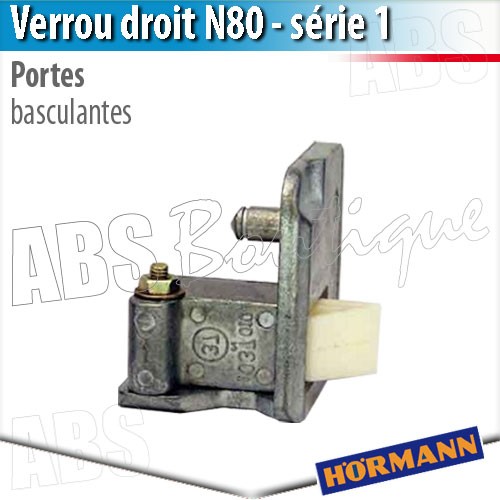 Clip / Protection verrouillage porte N80 Hormann Référence 1071001