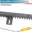 Crémaillère Nylon renforcée fixation basse - Somfy - 1000 mm