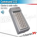 Clavier à code Marantec - Command 222 - 868 MHz