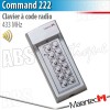 Clavier à code Marantec - Command 222 - 433 MHz