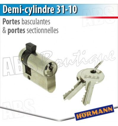 Demi cylindre pour N80 et DF 98 Hörmann - Porte basculante Berry