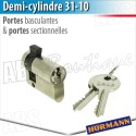 Demi cylindre  pour N80 et DF 98 Hörmann - Porte basculante Berry