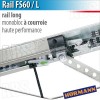 Rail moteur Hörmann - FS 60 / L - Hte Performance - courroie - Monobloc