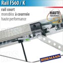 Rail moteur Hörmann - FS 60 / K - courroie haute performance - Monobloc