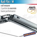 Rail moteur Hörmann - FS 6 / M - Hte Performance - courroie - 2 parties