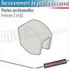 Recouvrement poulie de renvoi de câbles - Porte Sectionnelle Hörmann