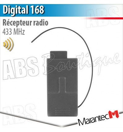 Récepteur Marantec Digital 168 en 433 MHz