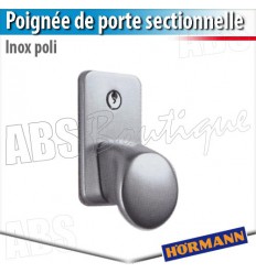Poignée acier inox poli Hörmann - Porte sectionnelle