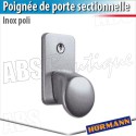 Poignée acier inox poli Hörmann - Porte sectionnelle