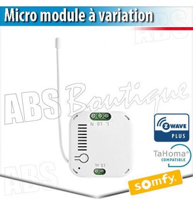 Micro-récepteur éclairage variation ZWAVE - Eclairage connecté