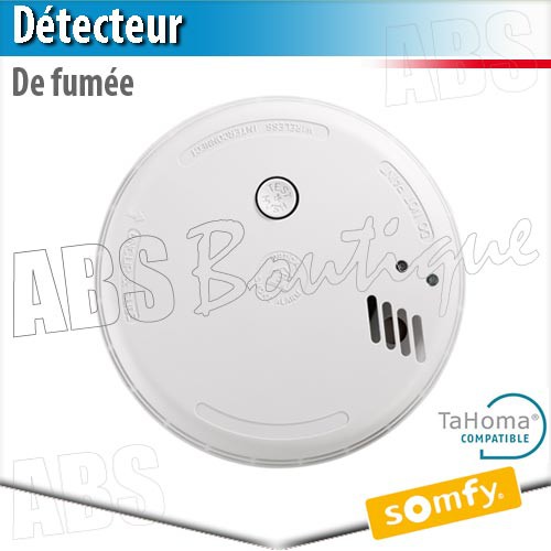 Détecteur de fumée compatible avec les alarmes Somfy : test et