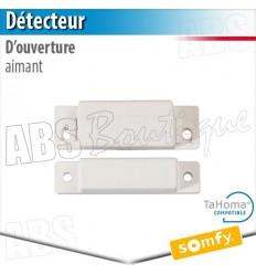 Aimant détecteur d'ouverture menuisie aluminium - Alarme Somfy & TaHoma