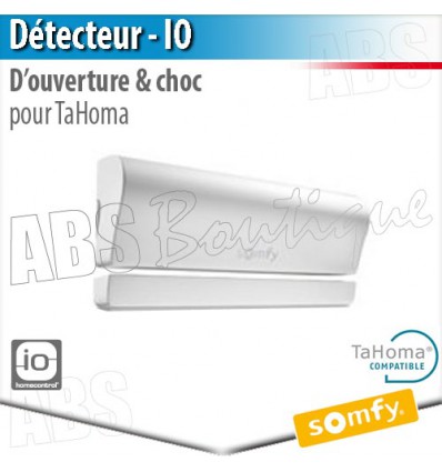 Détecteur d'ouverture et de choc io pour TaHoma Somfy