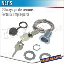 Débrayage de secours NET 5 Hörmann - Porte Simple paroi