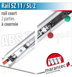 Rail moteur Marantec - SZ 11 08-2P - courroie - 2 parties