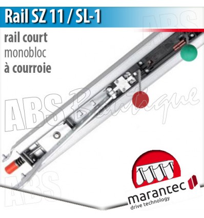 Rail d'entraînement moteur Marantec - SZ 11 SL-1 - courroie - 1 partie