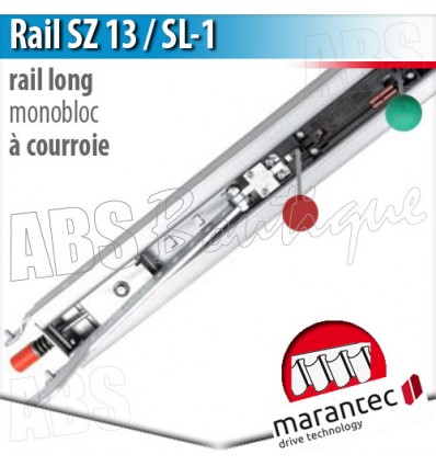 Rail d'entraînement moteur Marantec - SZ 13 SL-1 - courroie - 1 partie