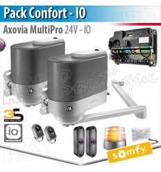 Motorisation portail Somfy - AXOVIA MULTIPRO - Pack Confort - io
