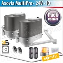 Motorisation portail Somfy - AXOVIA MULTIPRO IO - Pack Confort