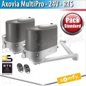 Motorisation portail Somfy - AXOVIA MULTIPRO RTS - Pack Standard