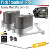 Motorisation portail battant Somfy - AXOVIA MULTIPRO - Pack Standard - RTS