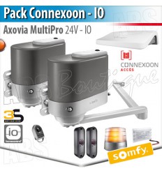 Motorisation portail Somfy - AXOVIA MULTIPRO - Pack Connexoon - io