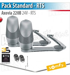 Motorisation portail Somfy - AXOVIA 220B - Pack Standard - RTS